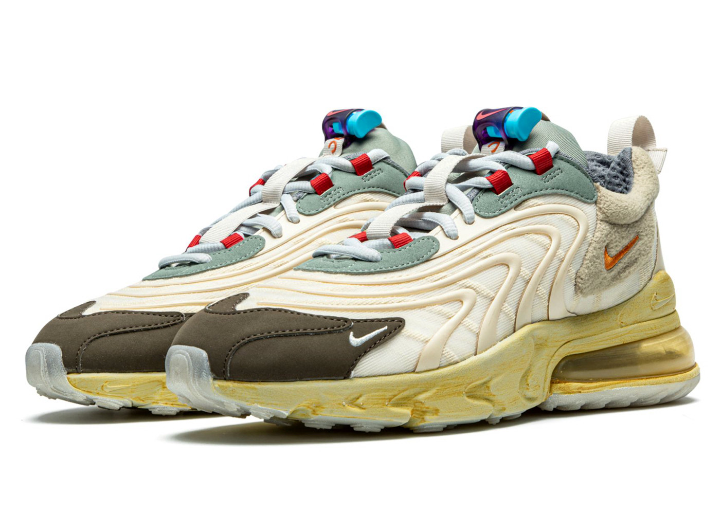Nike Air Max 270 React ENG Travis Scott Cactus Trails DROPJUST.COM