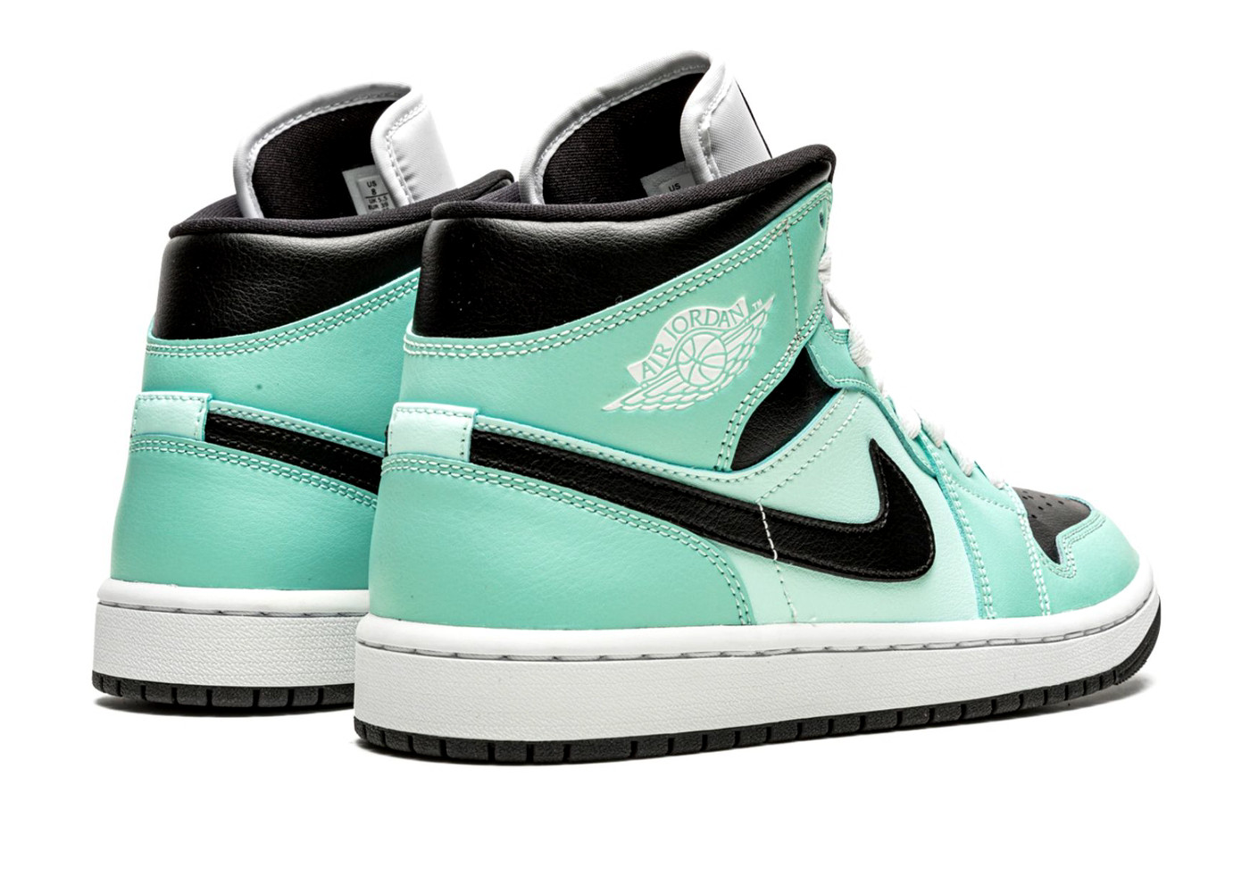 Air Jordan 1 Mid Aqua Blue Tint W DROPJUST.COM