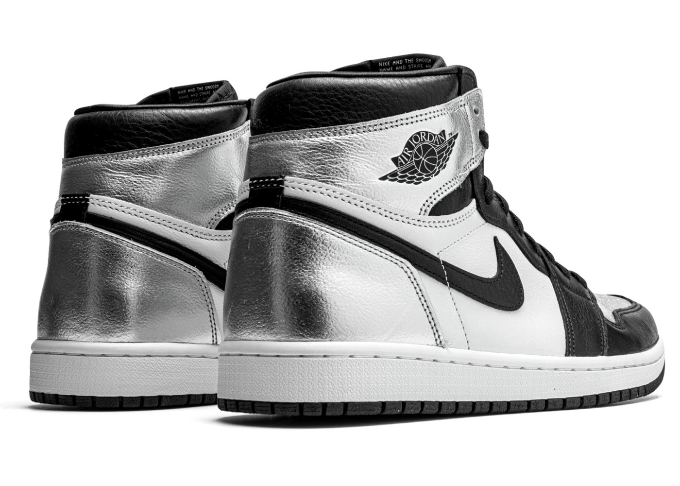 Air jordan 1 metallic silver outlet