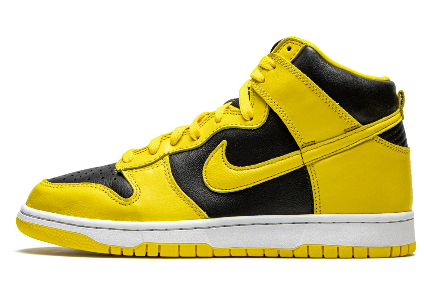 Nike Dunk High Black Varsity Maize