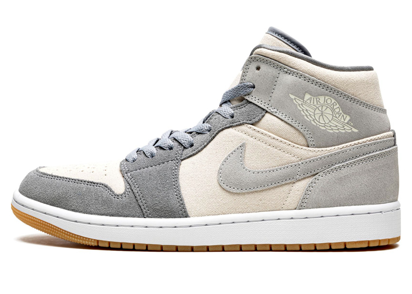 Air Jordan 1 Mid SE Coconut Milk Particle Grey