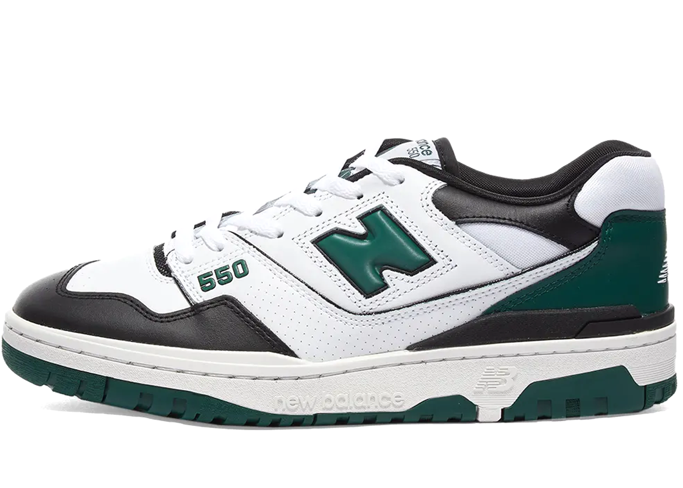 New Balance 550 White Green Black