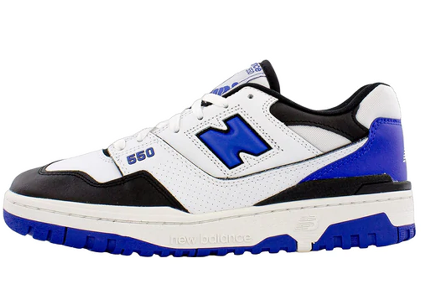 New Balance 550 White Royal Black