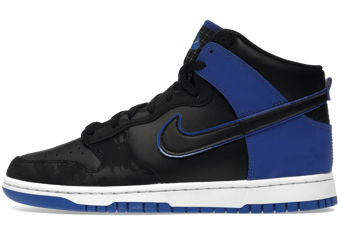 Nike Dunk High SE Camo Black Royal