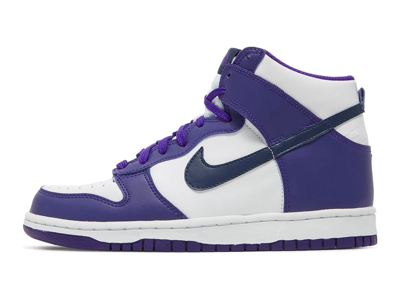 Nike Dunk High Electro Purple Midnight Navy (GS)