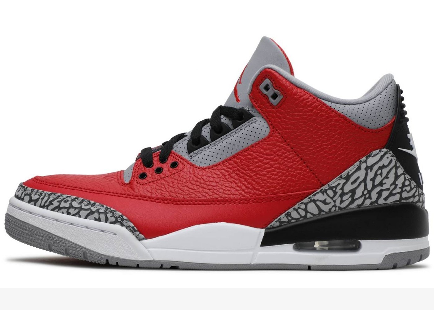 Air Jordan 3 Retro Fire Red Cement (Nike Chi)