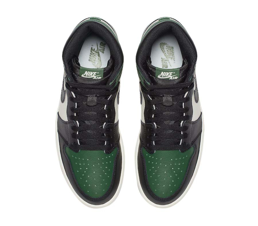 Jordan 1 high pine green sales