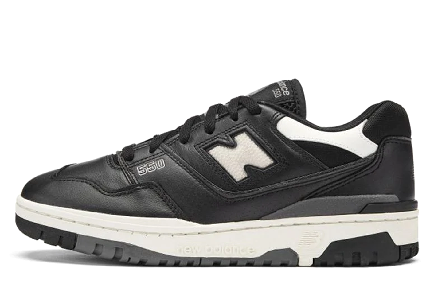 New Balance 550 Black Cream White