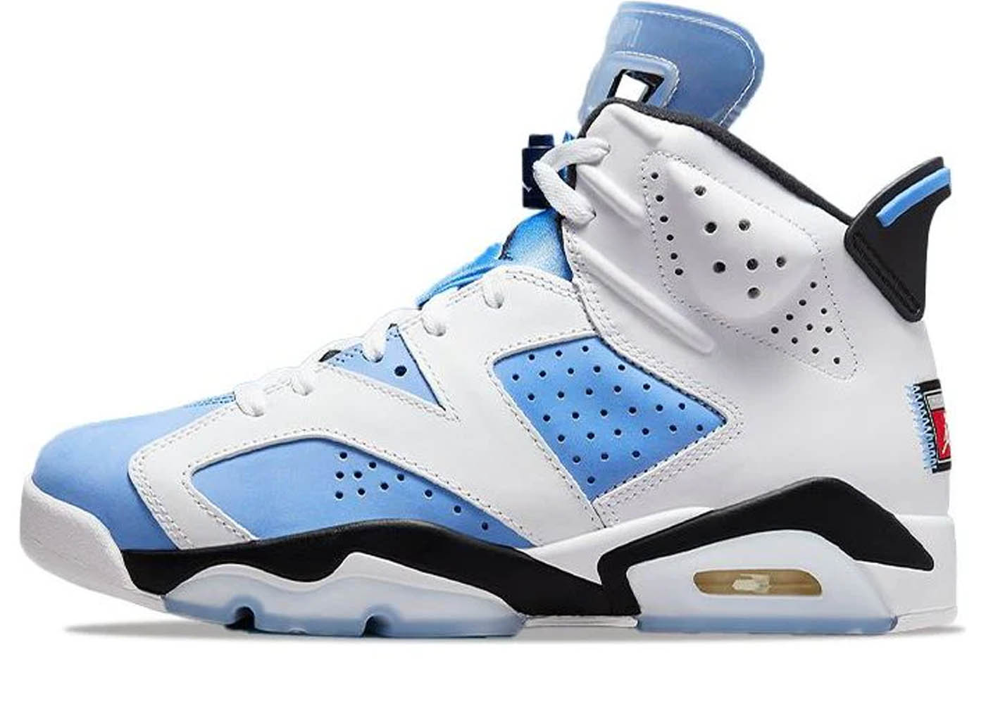 Air Jordan 6 Retro UNC White