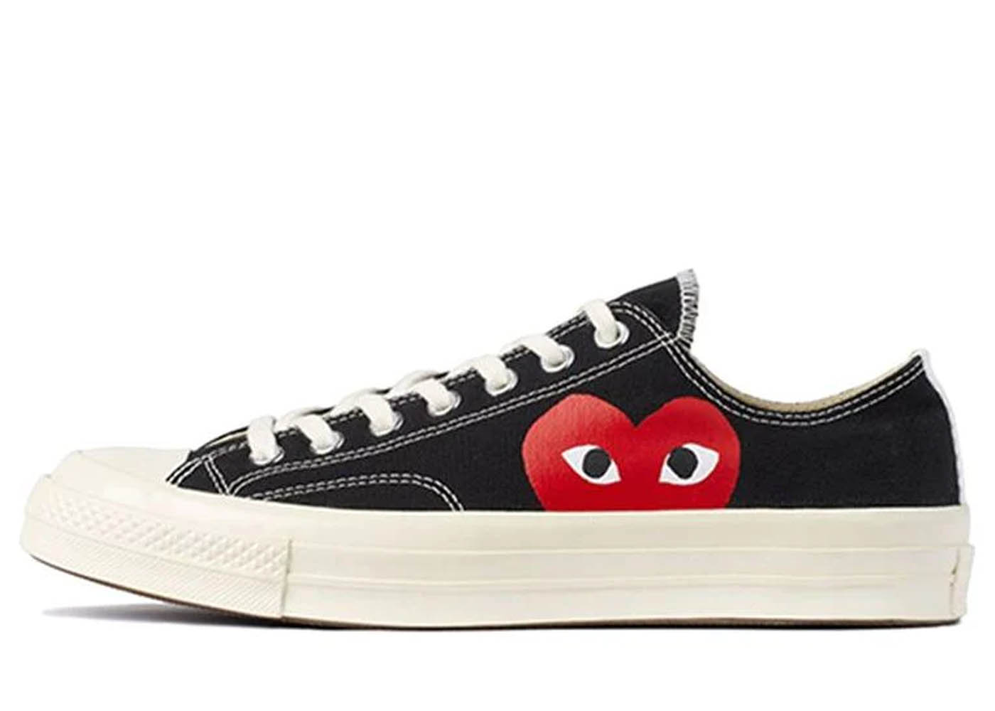 Converse Chuck Taylor All-Star 70 Ox Comme des Garcons PLAY Black ...