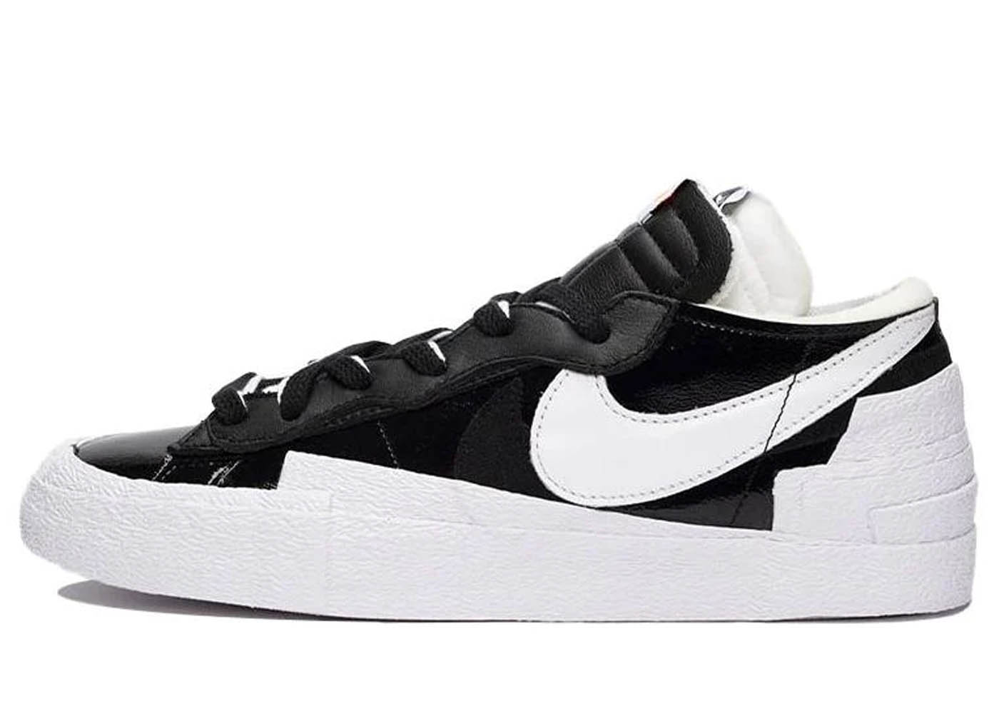 Nike Blazer Low Sacai Black Patent Leather