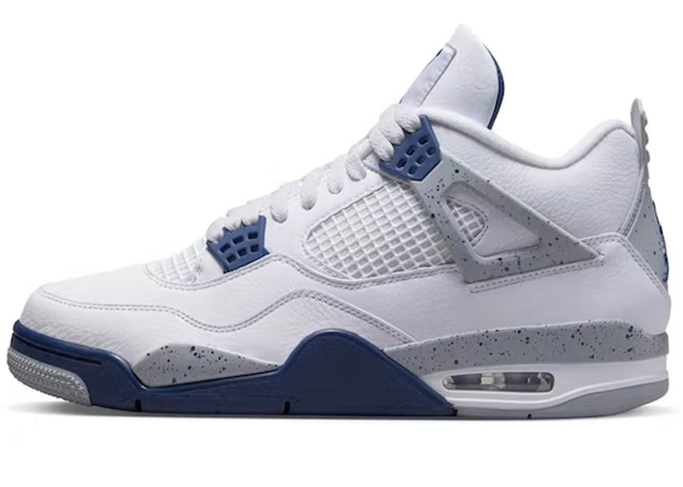 Air Jordan 4 Retro White Midnight Navy