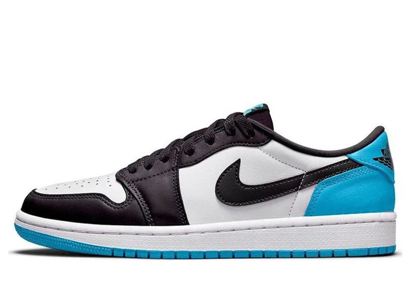 Air Jordan 1 Retro Low OG Black Dark Powder Blue
