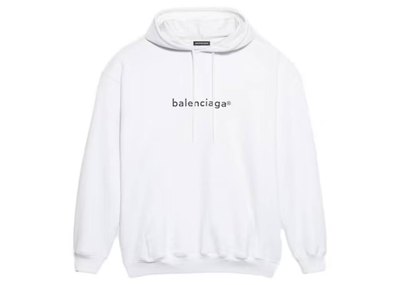 Balenciaga Mens New Copyright Medium Fit Hoodie