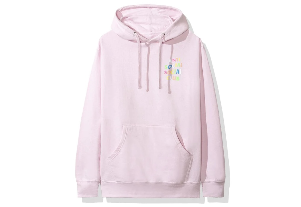 Anti Social Social Club Frantic Hoodie Pink