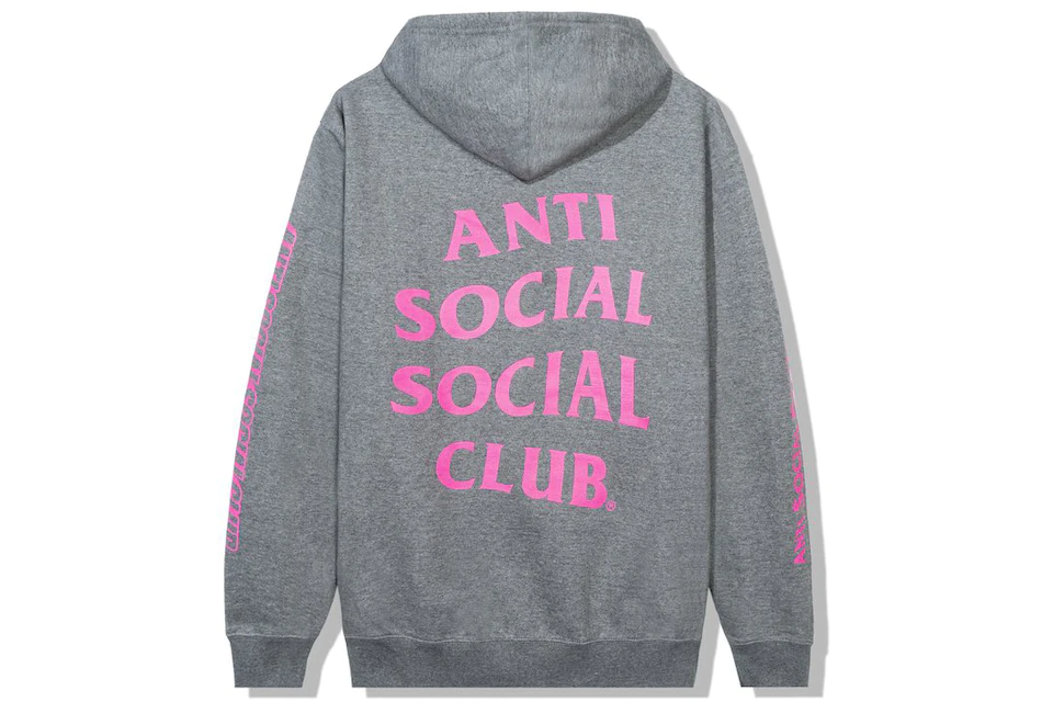 Anti Social Social Club Split Zip Hoodie