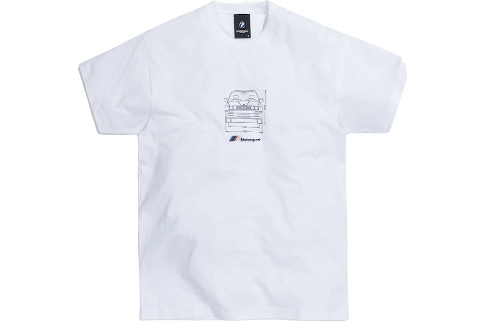 Kith x BMW Front Dimensions Tee White