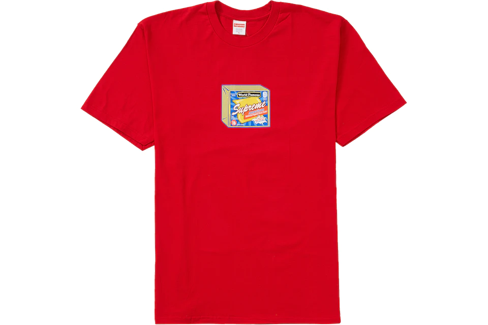 Supreme Cheese Tee Red