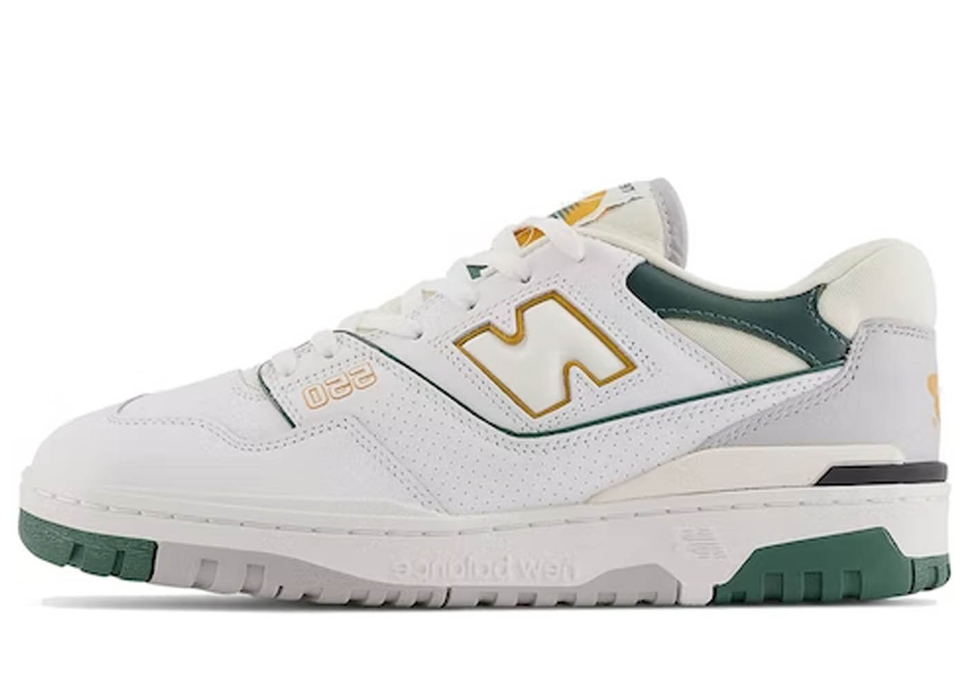 New Balance 550 White Nightwatch Green