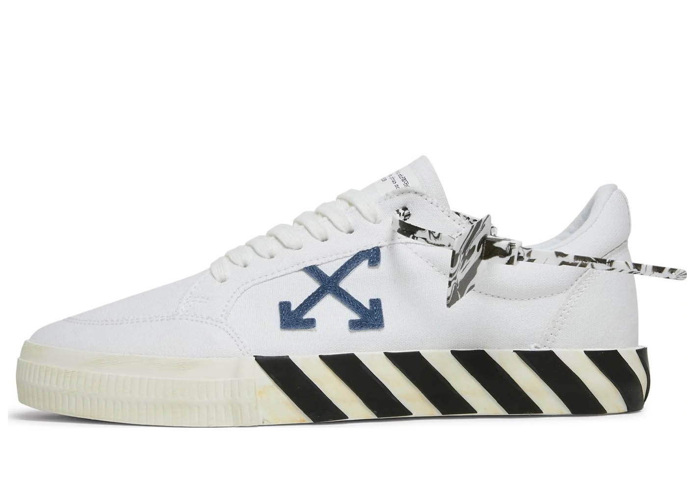 Off-White Vulc Low Navy Arrow