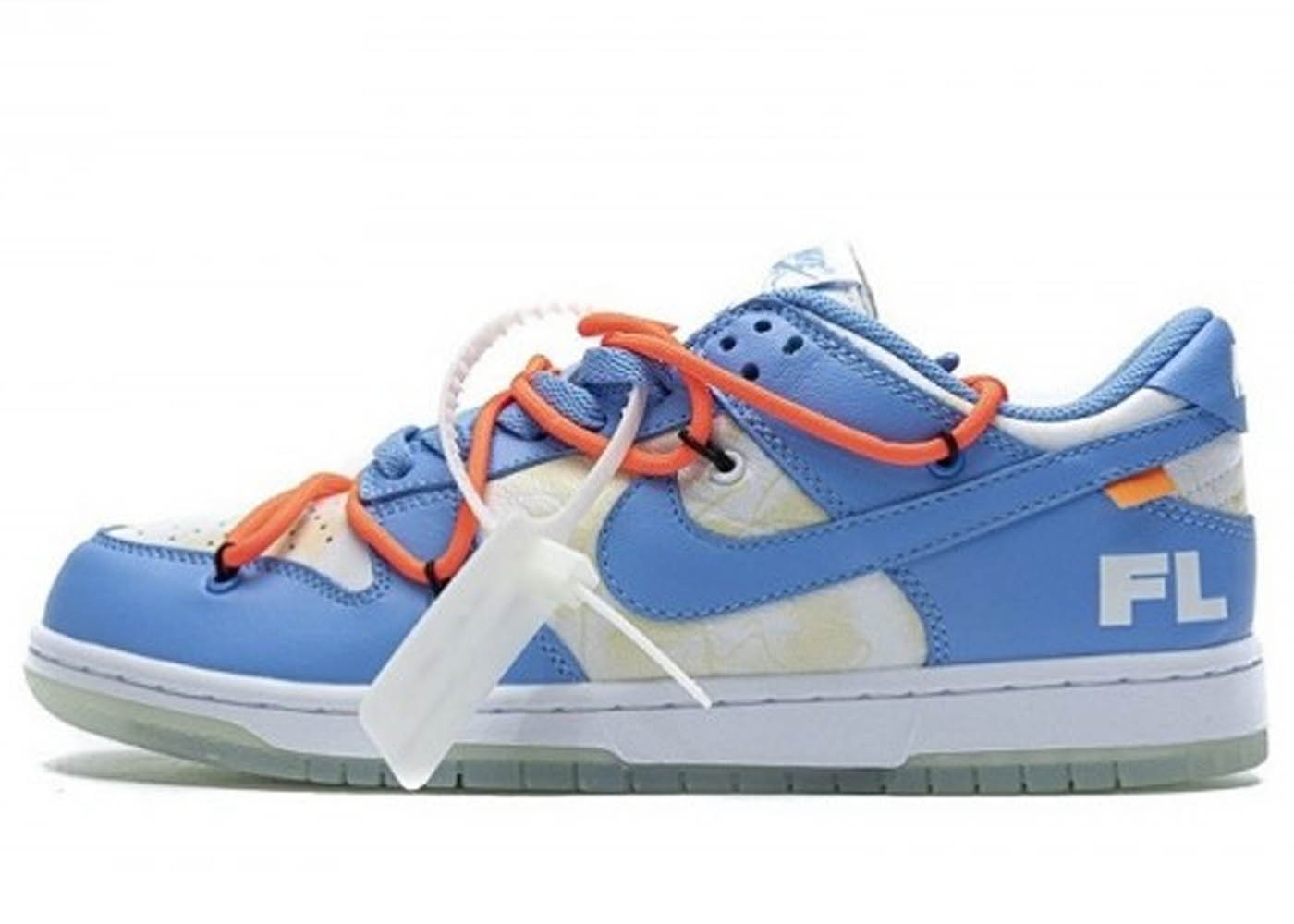 Nike Dunk Low Off-White Futura UNC