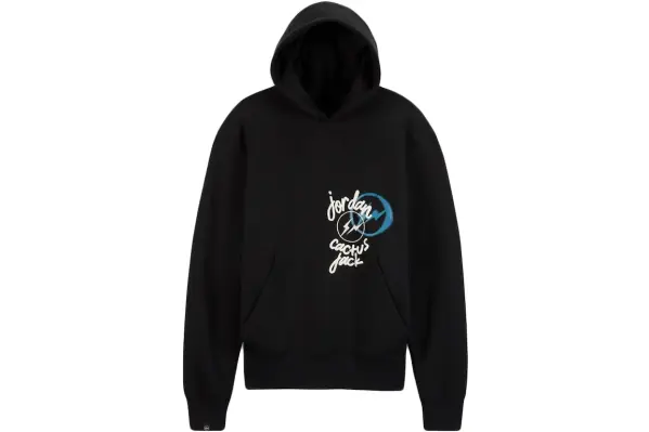 Air Jordan x Travis Scott Fragment Hoodie Black