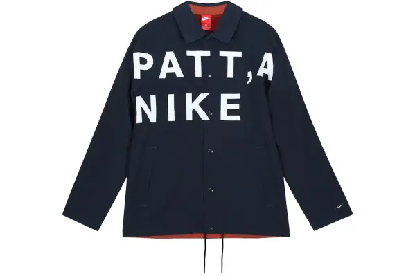 Nike NSW Patta Coaches Jacket Dark Obsidian