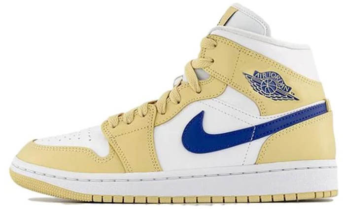 Air Jordan 1 Mid Lemon Wash Lapis (W)