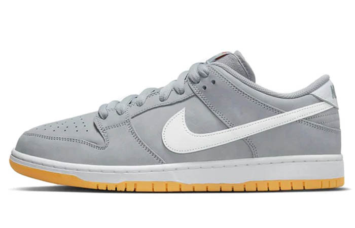 Nike SB Dunk Low Pro ISO Orange Label Grey Gum