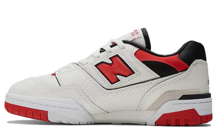 New Balance 550 Sea Salt True Red