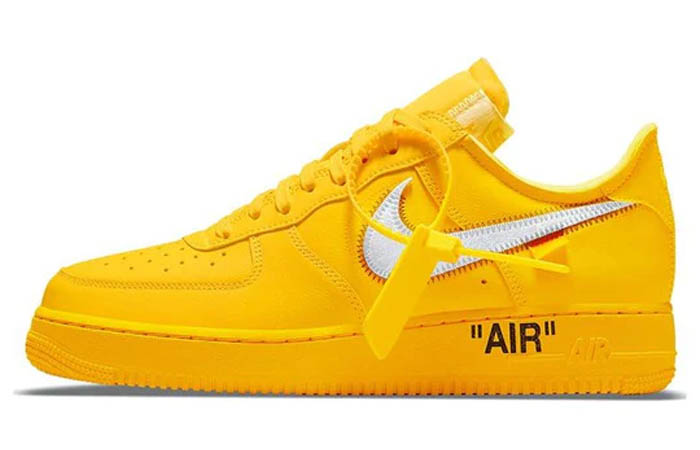 Nike Air Force 1 Low Off-White ICA University Gold