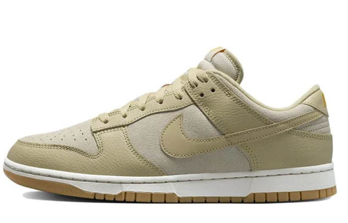 Nike Dunk Low Khaki Suede Gum