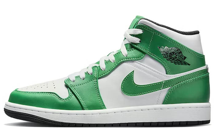 Air Jordan 1 Mid Lucky Green