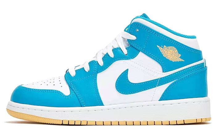 Air Jordan 1 Mid Aquatone (GS)