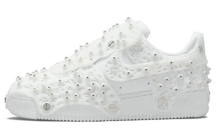 Nike Air Force 1 Low Swarovski Retroreflective Crystals White (W)