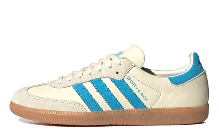 adidas Samba OG Sporty & Rich Beige Blue