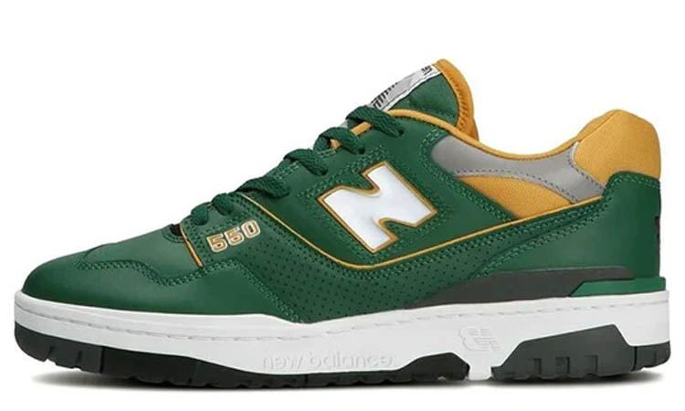 New Balance 550 Dark Green Gold