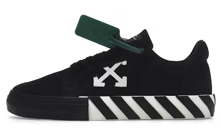 Off-White Vulc Low Canvas Black White Black (SS22)