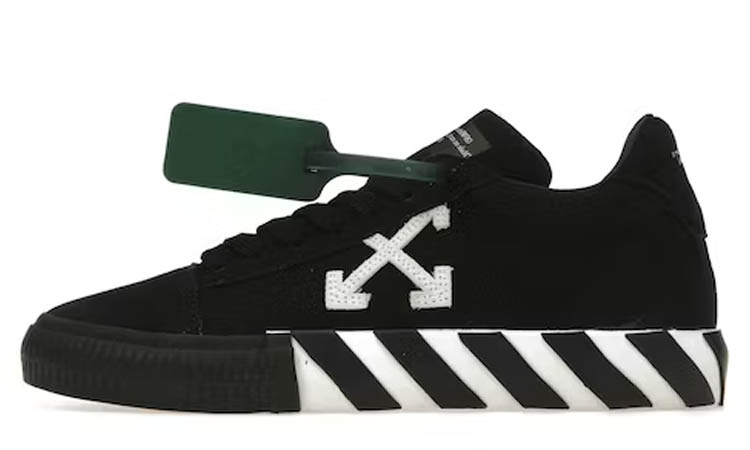 Off-White Vulc Low Canvas Black Black (W)