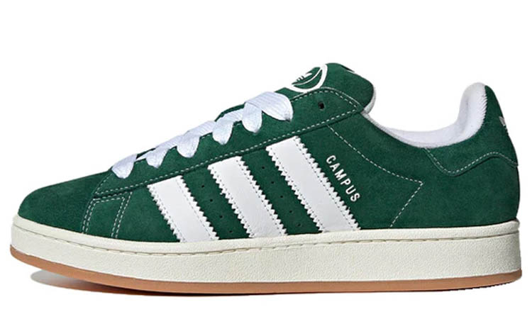 adidas Campus 00s Dark Green Cloud White | DROPJUST.COM