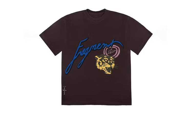 Travis Scott Cactus Jack For Fragment Icons Tee Brown