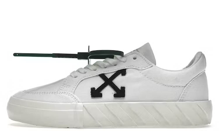 Off-White Vulc Low Canvas White Black (W)