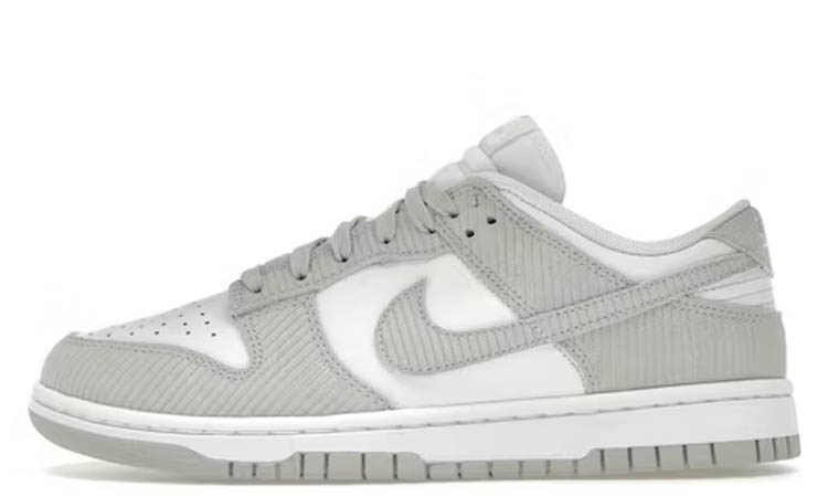 Nike Dunk Low Light Silver Corduroy W DROPJUST.COM