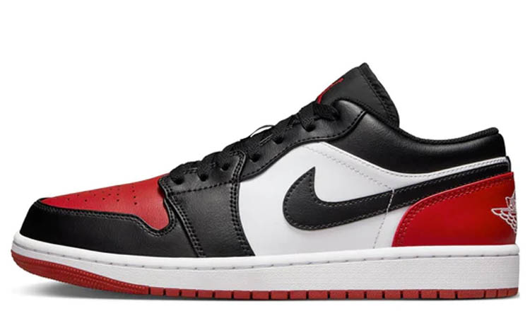 Air Jordan 1 Low Bred Toe 2.0