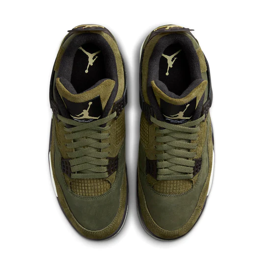 Air Jordan 4 Retro SE Craft Medium Olive | DROPJUST.COM