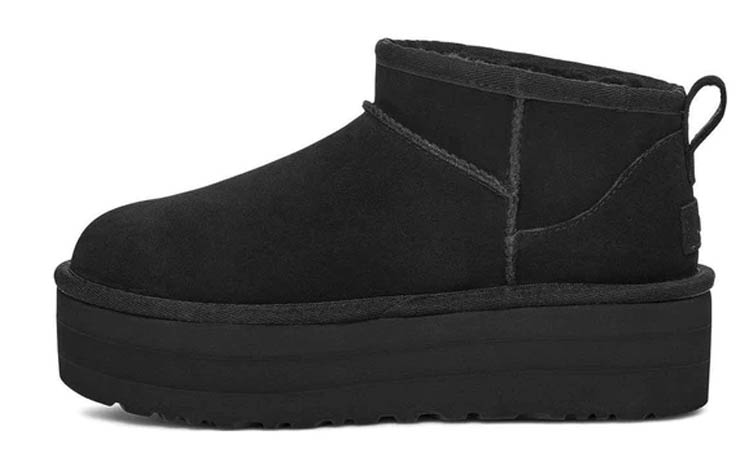 UGG Classic Ultra Mini Platform Boot Black (W)