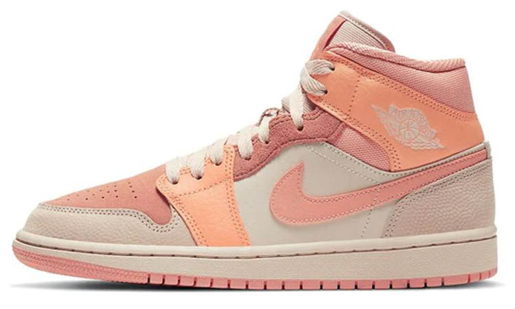 Air Jordan 1 Mid Apricot Orange (W)