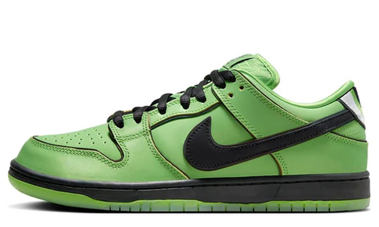 Nike SB Dunk Low The Powerpuff Girls Buttercup